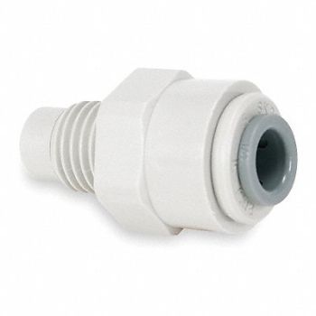 JOHN GUEST Adapter 3/8 Tube OD Acetal PK10, 1WRT7
