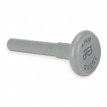JOHN GUEST Plug 5/16 In Tube OD Acetal Gray PK10, 1WRX4