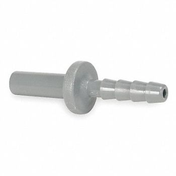 JOHN GUEST Adapter 1/2 In Tube OD Acetal Gray PK10, 1WTE9