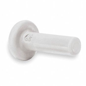 JOHN GUEST Plug Tube OD 1/2 Polypropylene PK10, 1WTP4
