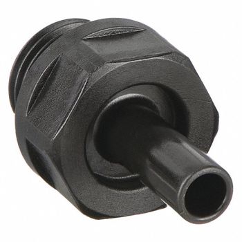 JOHN GUEST Adapter 13/32 Tube OD Black PK10, 1WTZ2