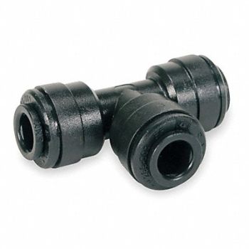 JOHN GUEST Adapter 15/32 Tube OD Black PK10, 1WUA5