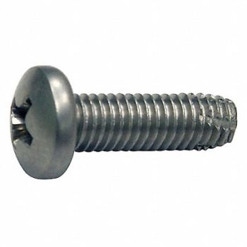 GRAINGER APPROVED Screw Thd Cut 10-32x5/8 L PK100, 1WU50