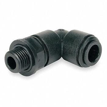 JOHN GUEST Branch Tee 5/32 Tube OD Blk PK10, 1WUE9