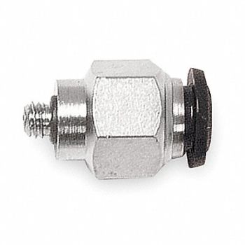 AIGNEP USA Male Connector TubexBSPP 6x5mm Brass PK5, 1WUP3