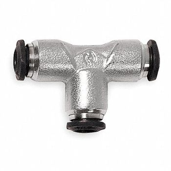 AIGNEP USA Union Tee Brass 8mm Tube Sz PK5, 1WVD1