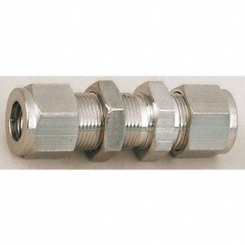 PARKER Bulkhead Union Carbon Steel Comp 1/2In, 1WVX4