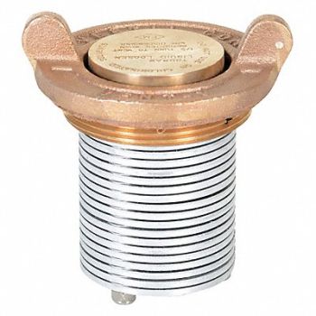 GRAINGER APPROVED Drum Safety Vent Brass Bronze Vertical, 1WXB6