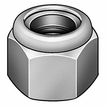 GRAINGER APPROVED LkNt 316 SStl 1/4 -20 7/16x5/16in 7000PK, 2NLK2
