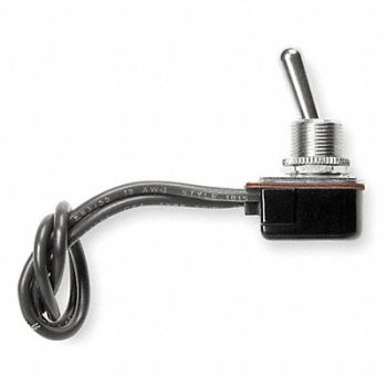 CARLING TECHNOLOGIES Toggle Switch SPST 3A @ 250V Wire, 1X878