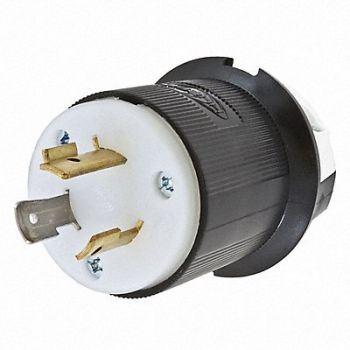 HUBBELL Plug 277VAC 20A L7-20P 2P 3W 1PH, 1X979