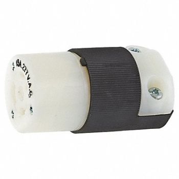 HUBBELL Connector 277VAC 15A L7-15R 2P 3W 1PH, 1X986