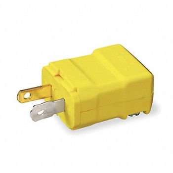 HUBBELL Plug 1-15P 15A 125V, 1X997