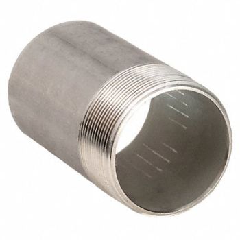GRAINGER APPROVED Nipple 2 Thrd at One End 6 316, 1XCA7