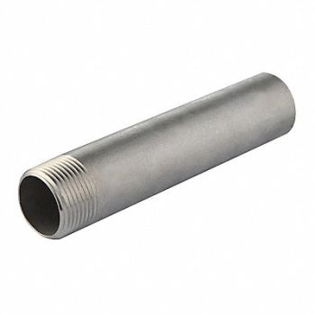 GRAINGER APPROVED Nipple 150 psi SS 10, 782GZ6