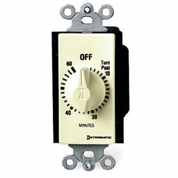 INTERMATIC Timer Spring Wound, 1XC27