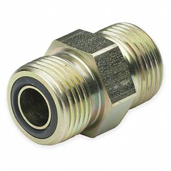PARKER Union Zinc Pltd Steel ORFSxORFS 3/4In, 1XCC7