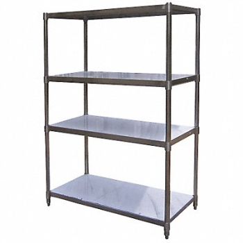 VESTIL Metal Shlvng Cap 600 lb 18inx72inx48in, 1XEC3
