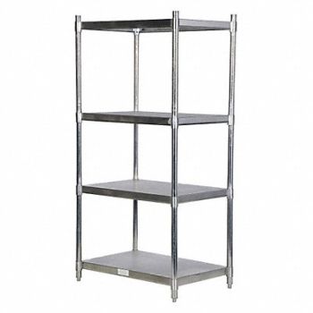 VESTIL Metal Shlvng Cap 600 lb 24inx72inx36in, 1XEC4