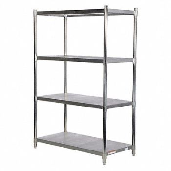 VESTIL Metal Shlvng Cap 600 lb 24inx72inx48in, 1XEC5