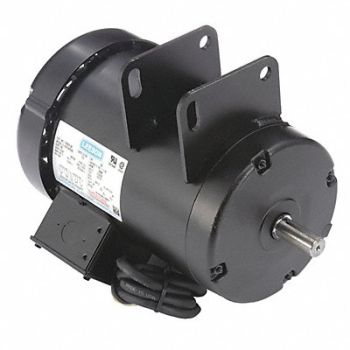 LEESON Motor 1 1/2 HP 3450 rpm 143Y 115/230V, 1XEL8