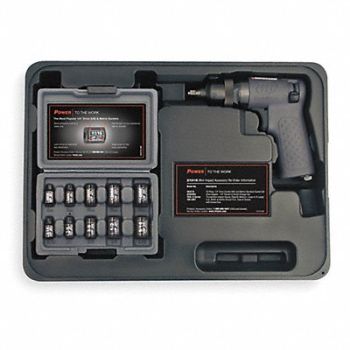 INGERSOLL RAND Air Powered Impact Wrench Kit 14 500 rpm, 1XFG7