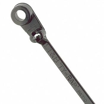 TY-RAP Cable Tie Mnt 5.9 in Black PK1000, 1XFV1