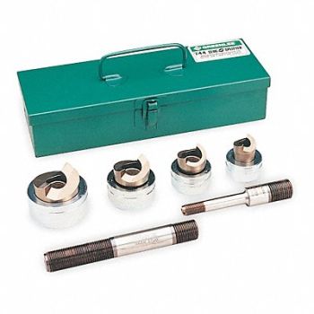 GREENLEE Hydraulic Punch Driver Set 10 ga. SS, 1XGB7