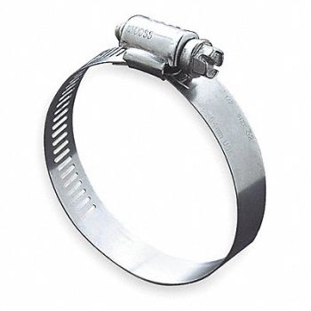 GRAINGER APPROVED Worm Gear Hose Clamp 1/2 W 5 ID PK10, 1XHD8