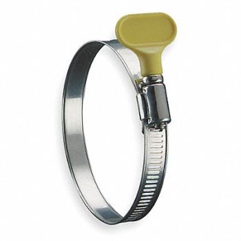 GRAINGER APPROVED Worm Gear Hose Clamp 1/2 W 2 1/2 ID PK10, 1XHE6
