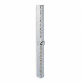 DURHAM MFG Locking Hinge 1 in Steel Silver, 1XHL9