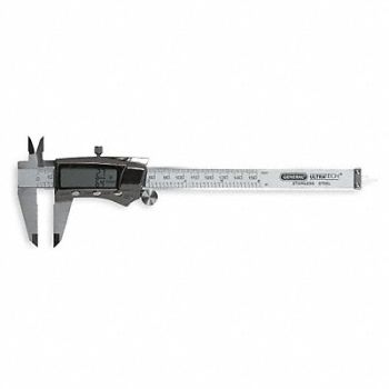 GENERAL Fractional Digital Caliper 0 to 6 In, 1XHP6