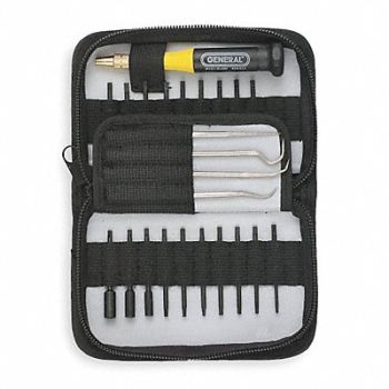 ULTRATECH Multi-Bit Screwdriver NumBits 19, 1XHR2