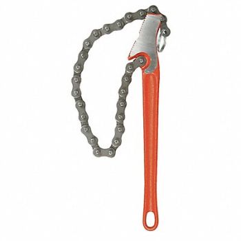 WESTWARD Chain Wrench Steel 21/32 Double End, 1XJZ4