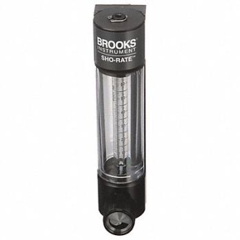 BROOKS Flowmeter Flow Range @ CCM of Air 0-400, 1XLV8