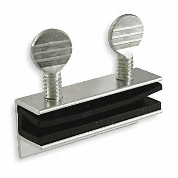 GRAINGER APPROVED Track Lock Zinc Mill L 2 In, 1XMR4