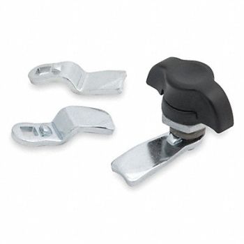 GRAINGER APPROVED Cam Latch Nonlocking Black Powder Coated, 1XMU4