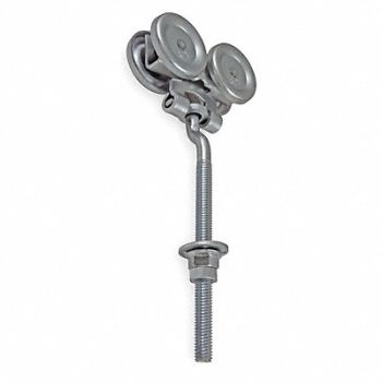 GRAINGER APPROVED Door Hanger Kit L 4 1/2 In PK2, 1XMY9