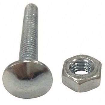 GRAINGER APPROVED Round Head Carriage Bolt L 1-3/4 In PK12, 1XNB1