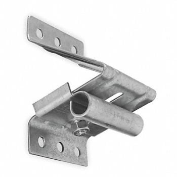 GRAINGER APPROVED Top Roller Bracket Steel L 3 1/2 In, 1XNB4