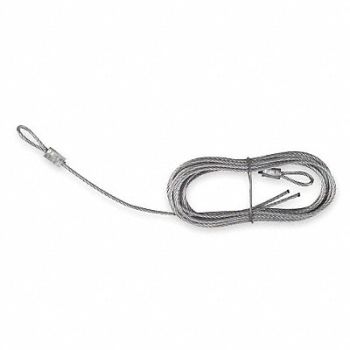 GRAINGER APPROVED Lift Cable Steel L 104 In PK2, 1XNC1