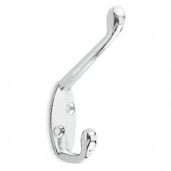 GRAINGER APPROVED Single Point Hook Chrome, 1XNE4