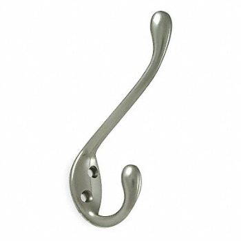 GRAINGER APPROVED Double Point Double Point Hook Nickel, 1XNG6