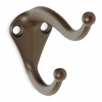 GRAINGER APPROVED Double Point Hook Bronze L 2 3/4 In, 1XNH2