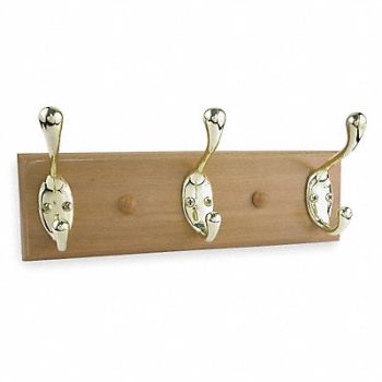 GRAINGER APPROVED Double Point Hook Brass 10 In, 1XNH7