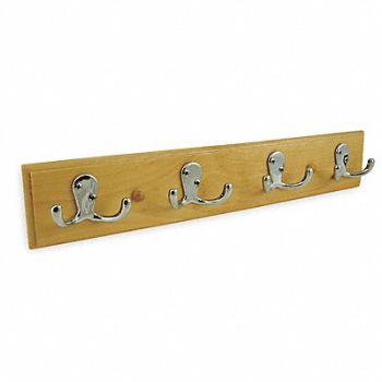 GRAINGER APPROVED Double Point Hook Chrome, 1XNJ2