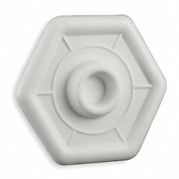 GRAINGER APPROVED Protector Plate White Dia 3-4/5 In., 1XNK3