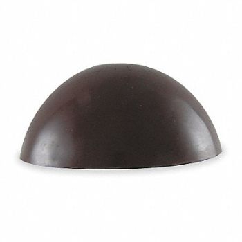 GRAINGER APPROVED Door Stop Wall L 2 1/4 In, 1XNN6