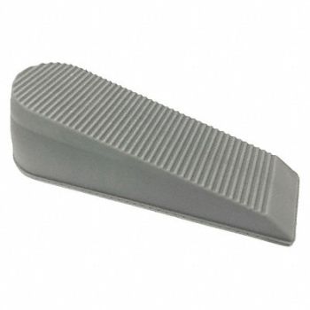 GRAINGER APPROVED Door Wedge Gray 6 in L, 1XNN8