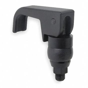 GRAINGER APPROVED Swell Latch Nonlock Black Powder Coated, 1XPA4